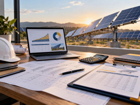 Chiffrage d'un projet de tracker solaire